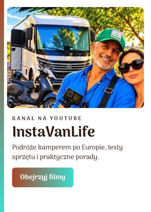 InstaVanLife – kanał o podróżach kamperem na YouTube